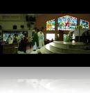 SFX Church Stained Glass Installation