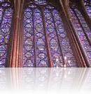 Stained Glass Windows of Sainte Chapelle, Paris