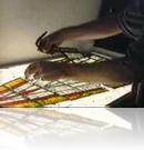 glas-in-lood Pui restauratie