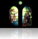 Light activated stained glass...